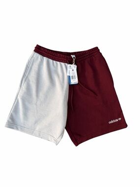 Champion Two-Tone Maroon and Light Gray Men's Athletic Shorts